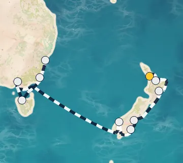 12 Night Auckland to Sydney cruise