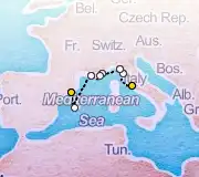 7 Night Rome to Barcelona cruise
