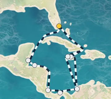 22 Night Miami to Miami cruise