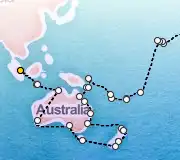 69 Night Los Angeles to Singapore cruise