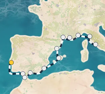 14 Night Lisbon to Rome cruise