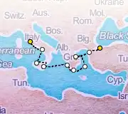 9 Night Rome to Istanbul cruise