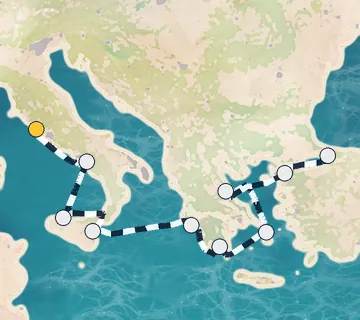 9 Night Rome to Istanbul cruise