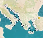 21 Night Istanbul to Rome cruise