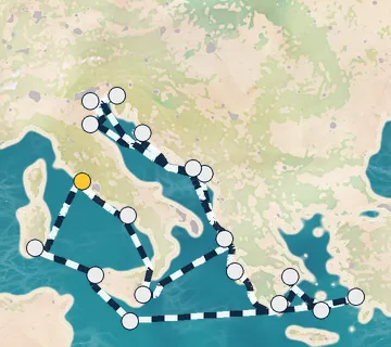 23 Night Rome to Rome cruise