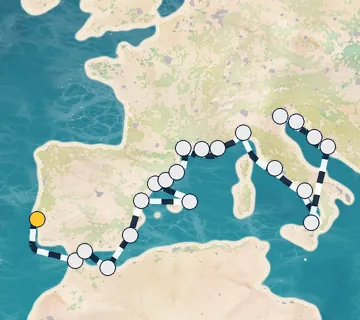 23 Night Lisbon to Venice cruise