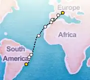 19 Night Savona to Rio cruise