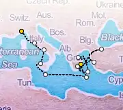 14 Night Savona to Athens cruise