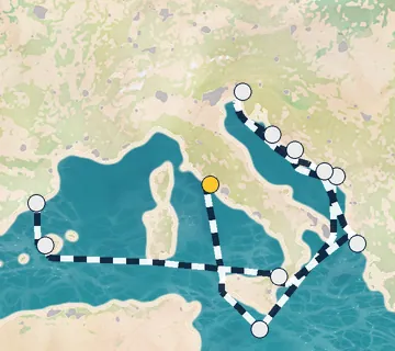 14 Night Rome to Barcelona cruise