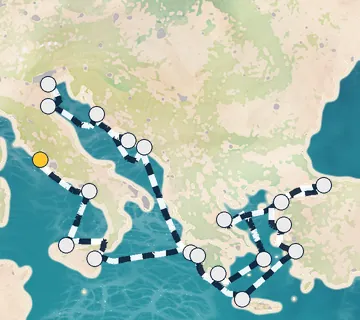 19 Night Rome to Venice cruise