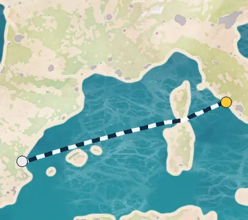 2 Night Rome to Valencia cruise