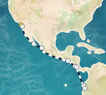 12 Night San Diego to Guayaquil cruise