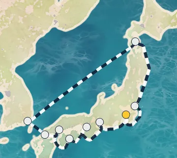11 Night Tokyo to Tokyo cruise