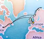 28 Night Rotterdam to Rotterdam cruise