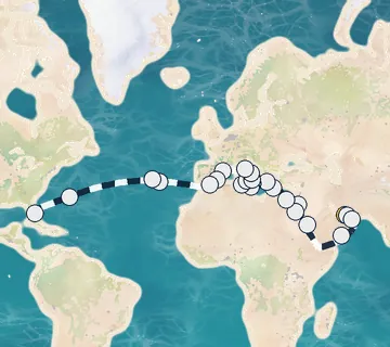 45 Night Dubai to Fort Lauderdale cruise