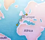 8 Night Hamburg to Funchal cruise
