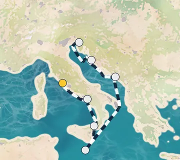 7 Night Rome to Trieste cruise