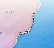 5 Night Salvador to Sao Paolo cruise