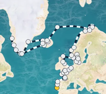 54 Night Lisbon to Reykjavik cruise