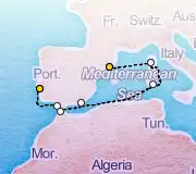 9 Night Lisbon to Barcelona cruise