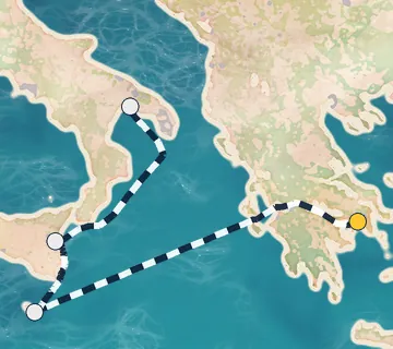 4 Night Athens to Taranto cruise
