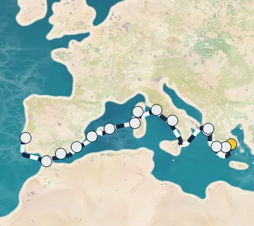 16 Night Athens to Lisbon cruise