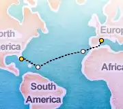 13 Night Barcelona to Ft. Lauderdale cruise