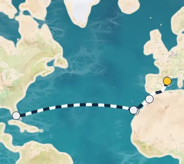 14 Night Barcelona to Miami cruise