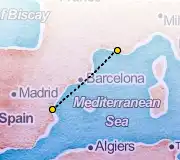 1 Night Valencia to Marseille cruise