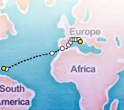 20 Night San Juan to Rome cruise