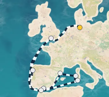 16 Night Hamburg to London cruise