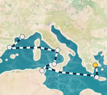 8 Night Athens to Marseille cruise