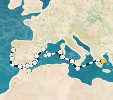 15 Night Athens to Lisbon cruise