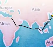 4 Night Busan to Suez Canal cruise