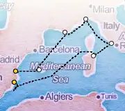 7 Night Alicante to Valencia cruise