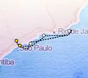 5 Night Sao Paolo to Sao Paolo cruise