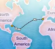 14 Night Lisbon to Ft. Lauderdale cruise