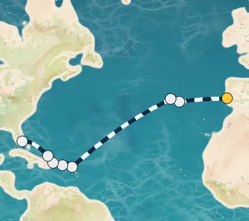 14 Night Lisbon to Ft. Lauderdale cruise