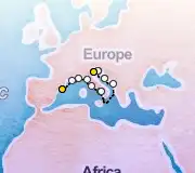12 Night Barcelona to Venice cruise