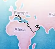 20 Night Dubai to Marseille cruise