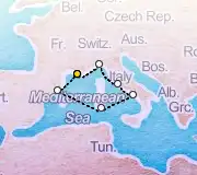 7 Night Marseille to Marseille cruise