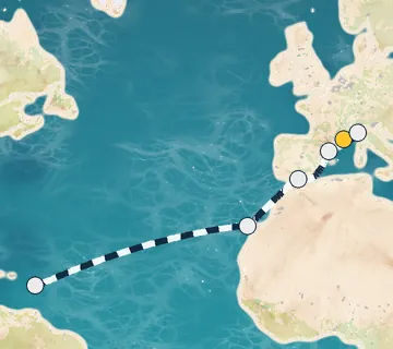 13 Night Marseille to Pointe-a-Pitre cruise