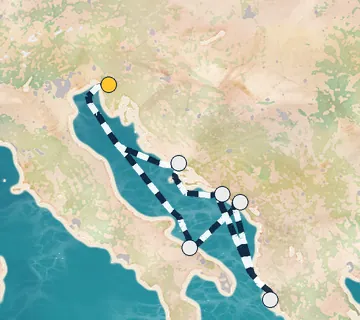 7 Night Trieste to Trieste cruise
