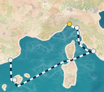 5 Night Portofino to Barcelona cruise