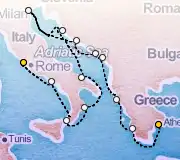 14 Night Rome to Athens cruise