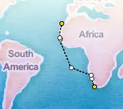 18 Night Cape Town to Las Palmas cruise