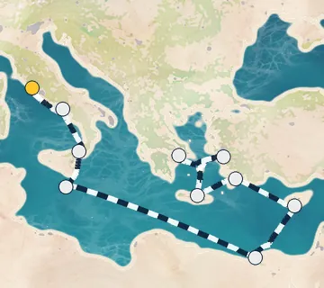 14 Night Rome to Athens cruise