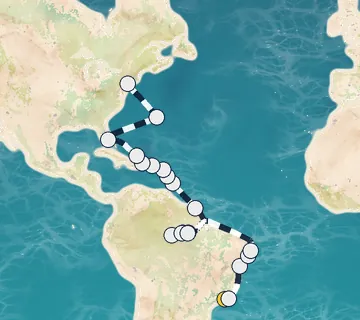 33 Night Rio de Janeiro to New York cruise