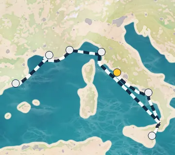 7 Night Rome to Barcelona cruise