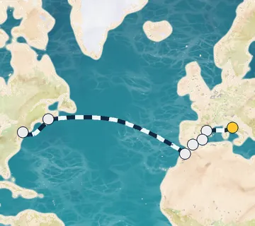 14 Night Rome to New York cruise